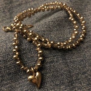 Silver and Swarovski Necklace